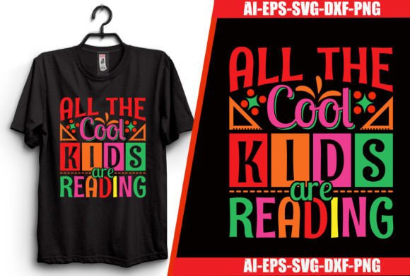 All the Cool Kids Are Reading: Graphics and T-Shirt Designs