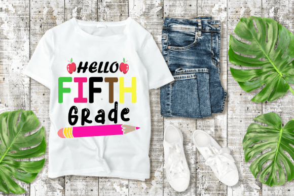 Hello Fifth Grade, School Graphics