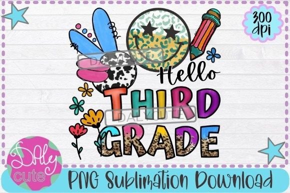 Hello School PNG, Third Grade Graphics