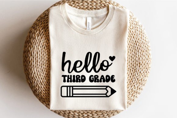 Hello Third Grade Svg Graphics