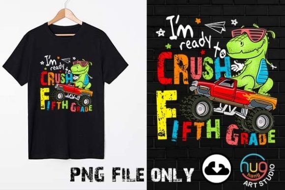 I'm Ready to Crush Dinosaur T-Rex Graphics