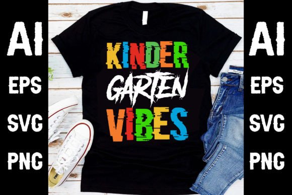 Kindergarten Vibes T-Shirt Design Graphics