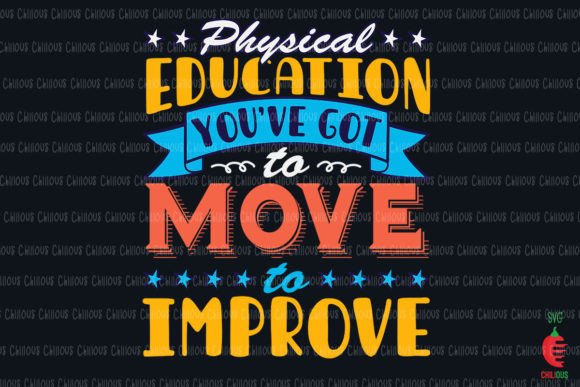 PE Teacher Coach Got to Move to Improve Graphics and Crafts