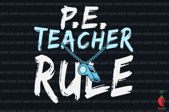 Physical Education PE Teacher Rule Graphics and Crafts